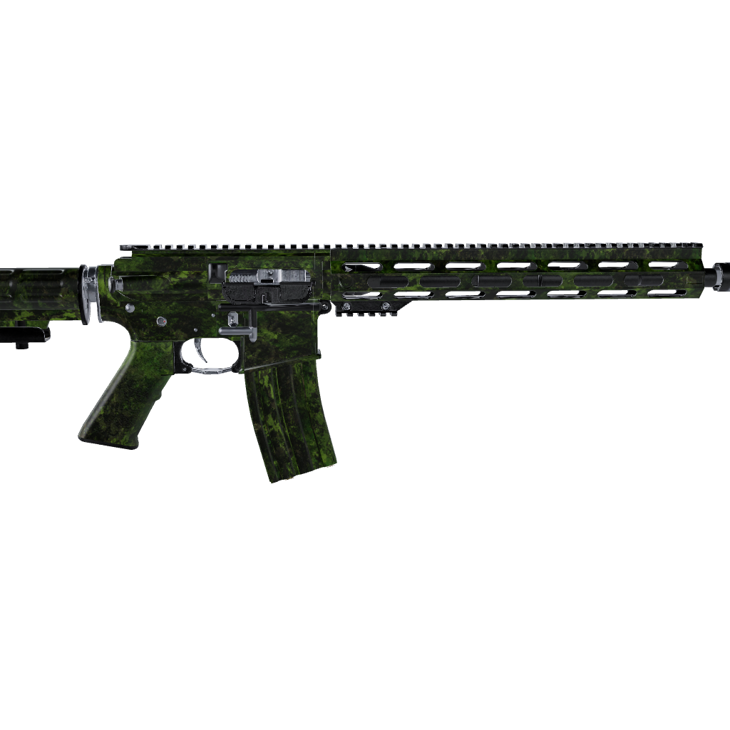 AR 15 Substrate Subtropic Camo Gun Skin Pattern Film