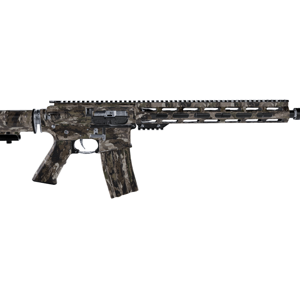 AR 15 Veil Stoke Flat Camo Gun Skin Vinyl Wrap