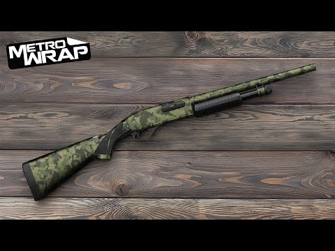 Shotgun Cumulus Midnight Camo Gun Skin Vinyl Wrap