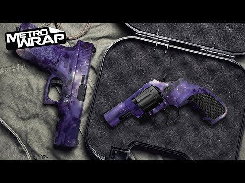 Pistol & Revolver Galaxy Metro Gun Skin Vinyl Wrap