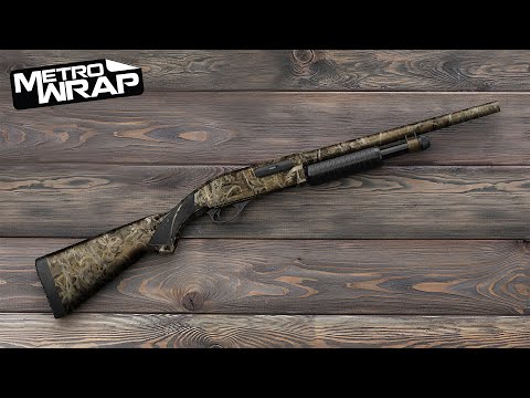 Shotgun Nature Lifeless Woods Camo Gun Skin Vinyl Wrap