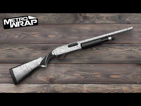 Shotgun Stone Jade Marble Gun Skin Vinyl Wrap