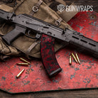 Cumulus Vampire Red Camo AK 47 Mag Gun Skin Vinyl Wrap