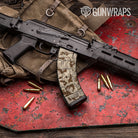 Erratic Desert Camo AK 47 Mag Gun Skin Vinyl Wrap