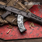 Erratic Snow Camo AK 47 Mag Gun Skin Vinyl Wrap