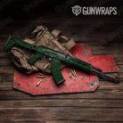 Hex DNA Elite Green AK 47 Gun Skin Vinyl Wrap