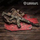 Nature Dry Grassland Duck Camo AK 47 Gun Skin Vinyl Wrap