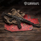 Ragged Militant Blood Camo AK 47 Gun Skin Vinyl Wrap