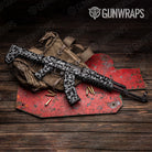 Ragged Urban Night Camo AK 47 Gun Skin Vinyl Wrap