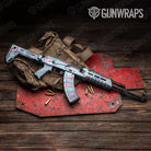 Sharp Cotton Candy Camo AK 47 Gun Skin Vinyl Wrap