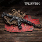 Shattered Midnight Camo AK 47 Gun Skin Vinyl Wrap