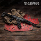 Shredded Midnight Camo AK 47 Gun Skin Vinyl Wrap