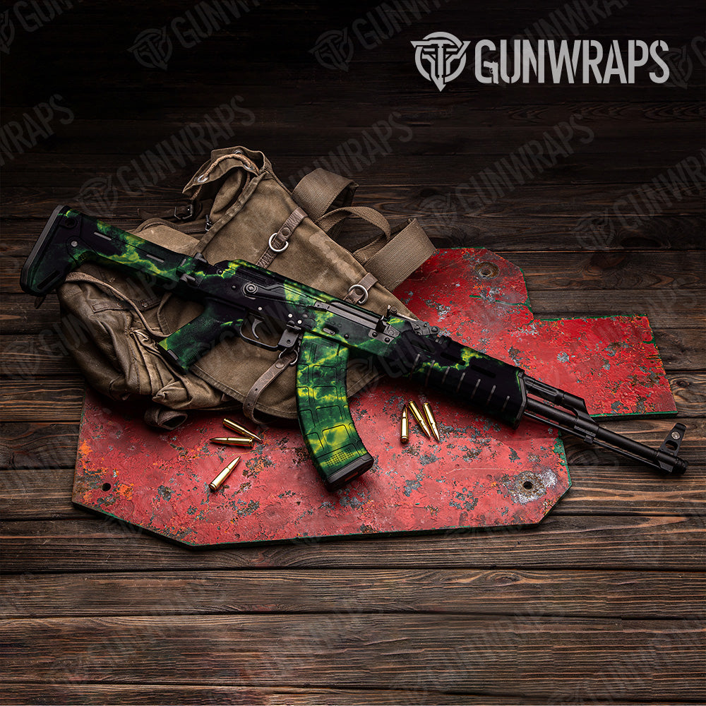 Stone Toxic Waste Marble AK 47 Gun Skin Vinyl Wrap