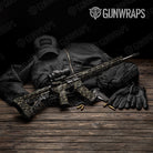 Classic Militant Green Camo AR 15 Gun Skin Vinyl Wrap