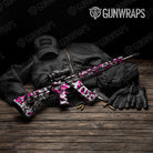 Cumulus Magenta Tiger Camo AR 15 Gun Skin Vinyl Wrap