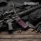 Damascus Magenta AR 15 Mag & Mag Well Gun Skin Vinyl Wrap