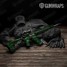 Digital Elite Green Camo AR 15 Gun Skin Vinyl Wrap