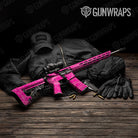 Digital Elite Magenta Camo AR 15 Gun Skin Vinyl Wrap