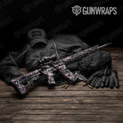 Digital Urban Pink Camo AR 15 Gun Skin Vinyl Wrap