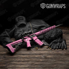 Erratic Elite Pink Camo AR 15 Gun Skin Vinyl Wrap