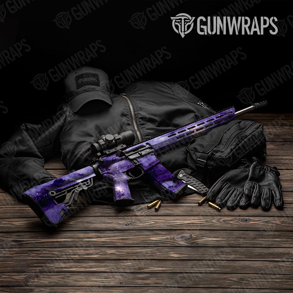 Galaxy Dark Matter AR 15 Gun Skin Vinyl Wrap