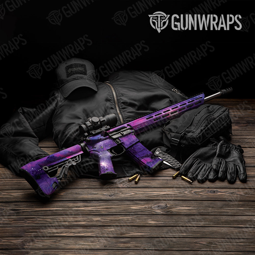 Galaxy Metro AR 15 Gun Skin Vinyl Wrap