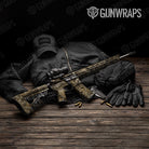 Nature Grassland Camo AR 15 Gun Skin Vinyl Wrap