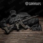 Nature Mossy Woodland Camo AR 15 Gun Skin Vinyl Wrap