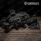 Paint Splatter Midnight AR 15 Gun Skin Vinyl Wrap