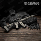 Ragged Army Camo AR 15 Gun Skin Vinyl Wrap