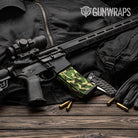 Ragged Jungle Camo AR 15 Mag Gun Skin Vinyl Wrap