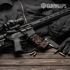 Ragged Militant Copper Camo AR 15 Mag Gun Skin Vinyl Wrap