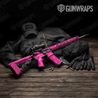 Sharp Elite Magenta Camo AR 15 Gun Skin Vinyl Wrap