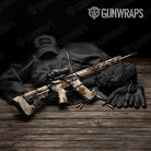 Shattered Desert Camo AR 15 Gun Skin Vinyl Wrap