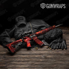 Stone Magma Marble AR 15 Gun Skin Vinyl Wrap