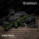 AR 15 Substrate Saskatoon Camo Gun Skin Vinyl Wrap Film