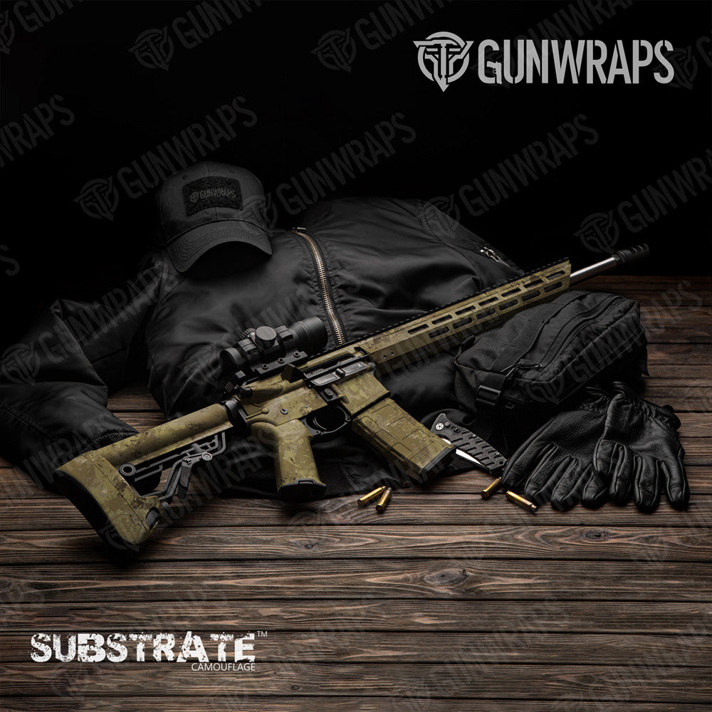 AR 15 Substrate Sedona Solstice Camo Gun Skin Vinyl Wrap Film