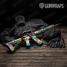 Tie Dye Classic AR 15 Gun Skin Vinyl Wrap