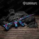 Tie Dye Teen Spirit AR 15 Gun Skin Vinyl Wrap