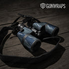 Shredded Navy Camo Binocular Gear Skin Vinyl Wrap