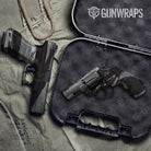 Shredded Urban Night Camo Pistol & Revolver Gun Skin Vinyl Wrap