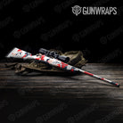 Shattered America Camo Rifle Gun Skin Vinyl Wrap