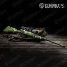 Shattered Jungle Camo Rifle Gun Skin Vinyl Wrap