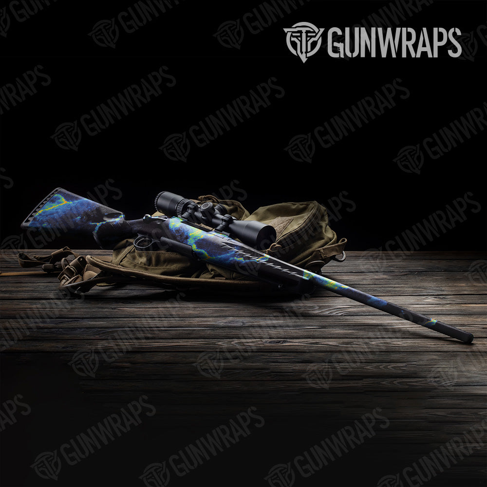 Stone Thermal Marble Rifle Gun Skin Vinyl Wrap