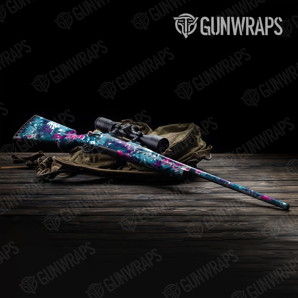 Tie Dye Teen Spirit Rifle Gun Skin Vinyl Wrap