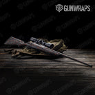 Classic Blue Copper Camo Rifle Gun Skin Vinyl Wrap