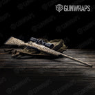 Classic Desert Camo Rifle Gun Skin Vinyl Wrap