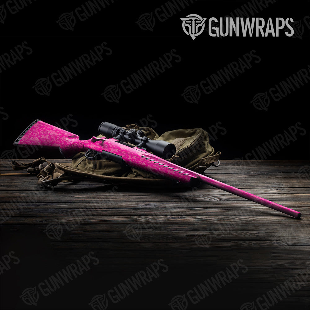 Classic Elite Magenta Camo Rifle Gun Skin Vinyl Wrap