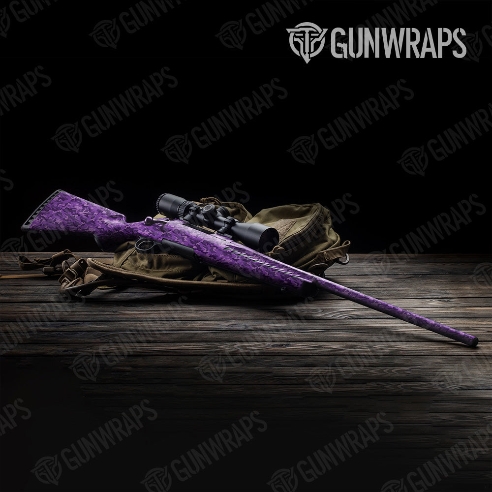 Classic Elite Purple Camo Rifle Gun Skin Vinyl Wrap