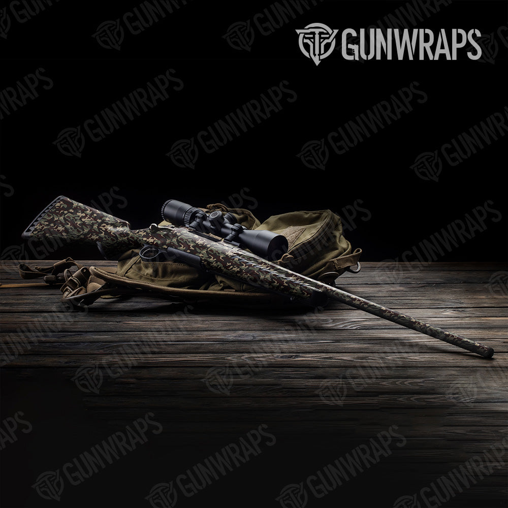 Classic Militant Blood Camo Rifle Gun Skin Vinyl Wrap